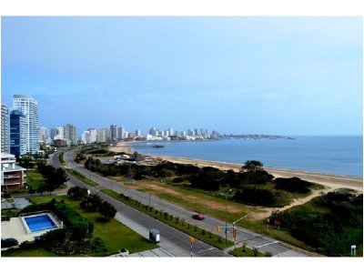 Hermoso apartamento ubicado en mansa con espectacular vista al mar. 